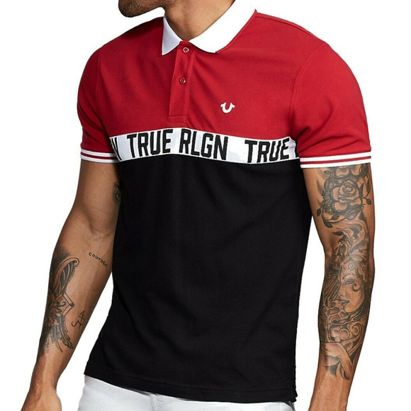 true religion polo t shirt